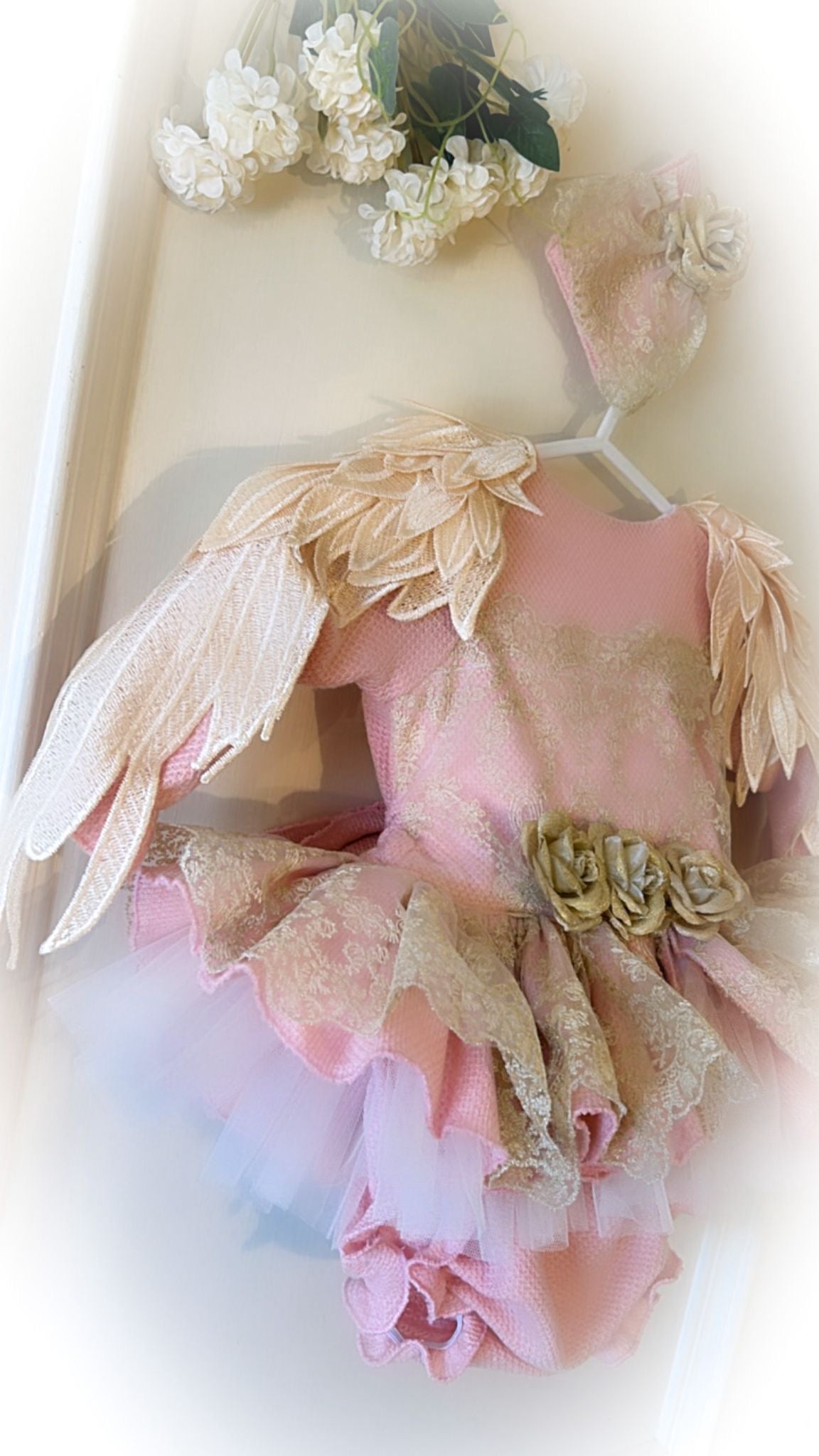 Pink Shoulder Dress